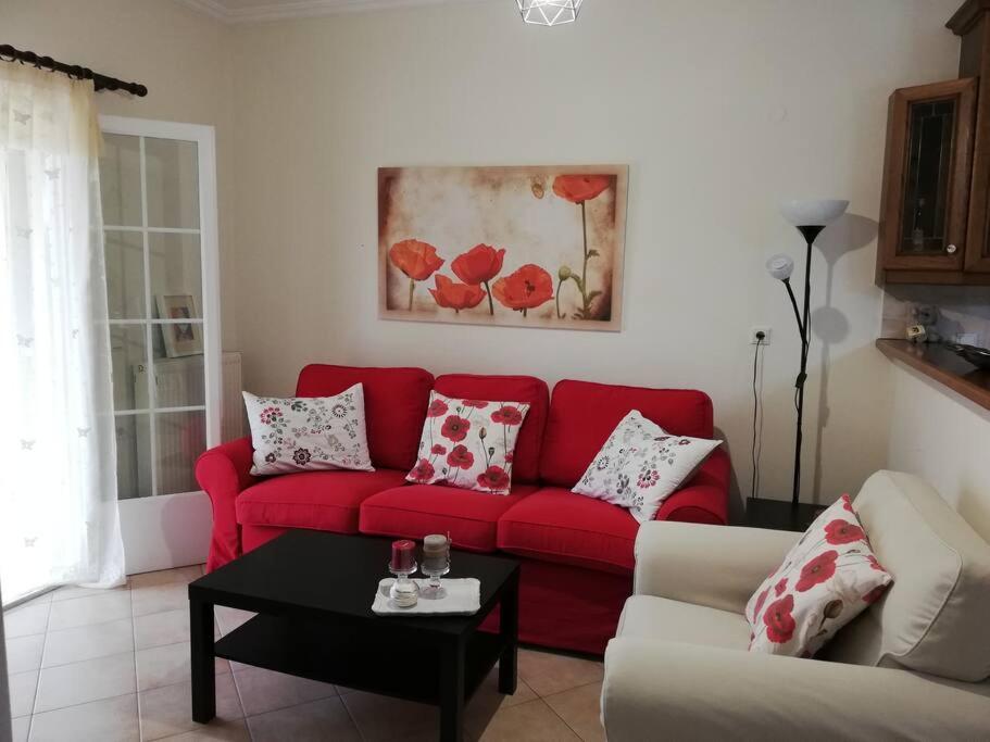 Sunny Stay Furnished Apartment In Kanoni Esterno foto